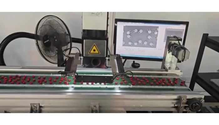 鋁合金陽極氧化前后視覺打標(biāo)工藝對比解決方案