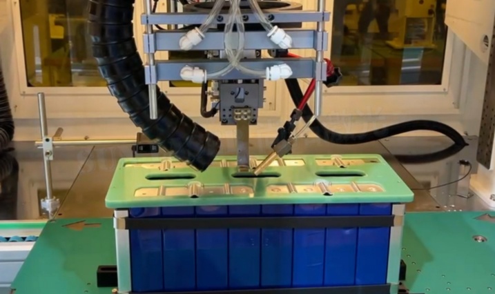 電池焊接自動化產線組成